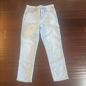 J. Crew women’s  Light Wash Straight Jeans